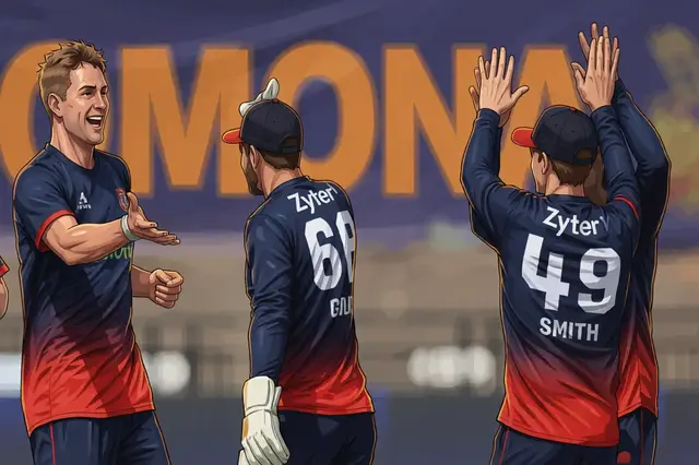 Chapman, Santner star in low